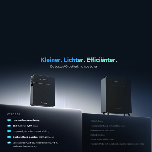 Marstek Venus e 3.0 thuisbatterij - Makkelijk zelf installeren