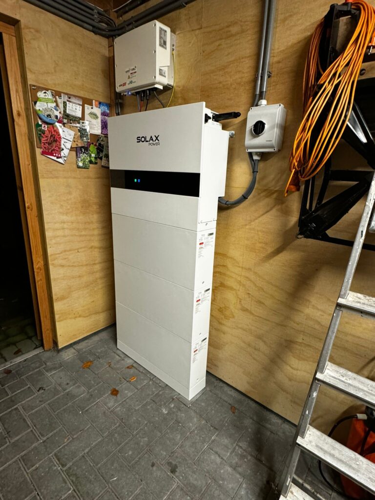 Solax 8kw en 15kWh Thuisbatterij voor zonnepanelen